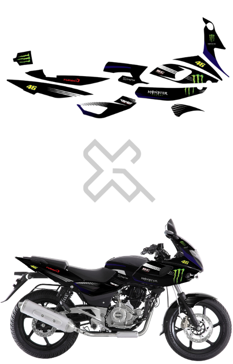 Full Body Decal Compatible with Pulsar 220